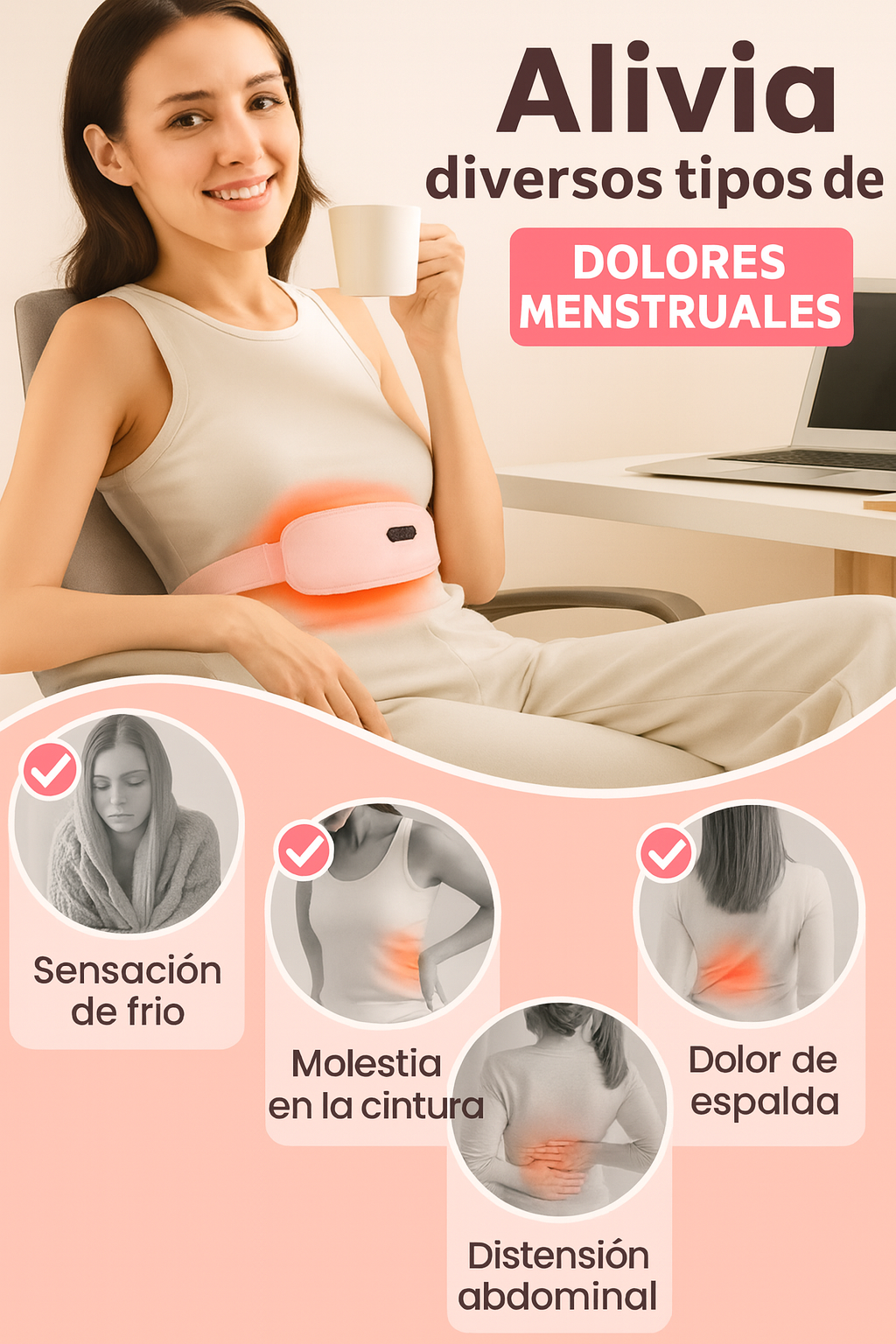 Cinturón Menstrual Térmico